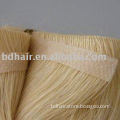 MANUFACTURING PU skin hair weft/ remy tape hair extensions